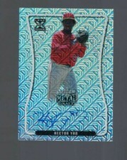 2020 Leaf Metal Draft Auto Hector Yan #BA-HY1 Wave Refractor