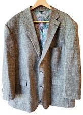 Oak Hill Jacket-Relaxer Textured Sport Coat 2XL 50/52 Big  Tall