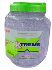 77.60oz XTREME PRO-Expert STYLING HAIR GEL NO RESIDUES Alcohol Free Aloe Vera