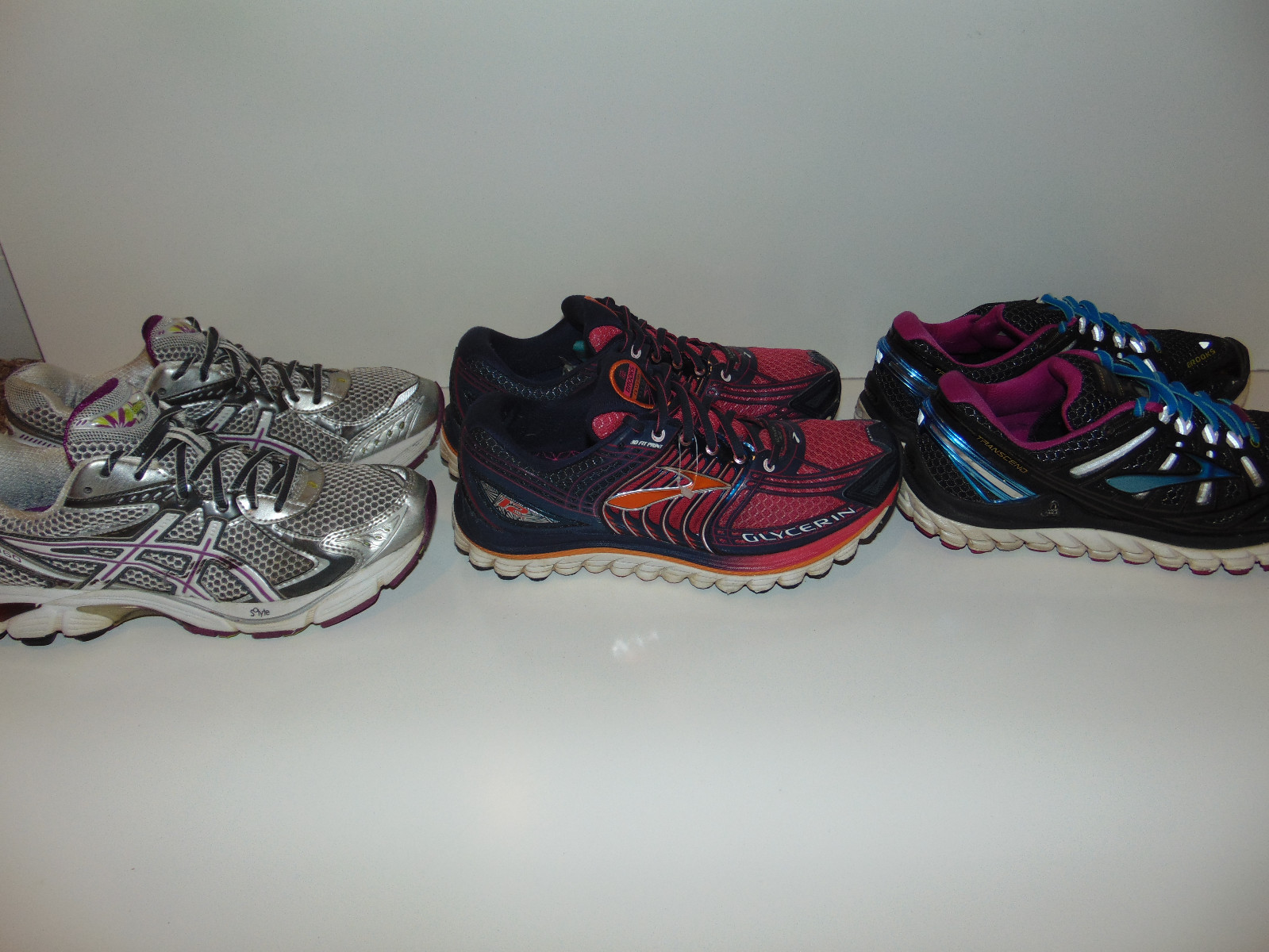 3 Brooks Glycerin 12 TRANSCEND ASICS ASICS ASICS Pink Athletic Sneakers Running shoes Sz 7.5 59f8b2 3 Brooks Glycerin 12 TRANSCEND ASICS ASICS ASICS Pink Athletic Sneakers Running shoes Sz 7.5 59f8b2