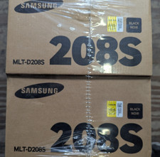 Lot of 2 Samsung 208S Black Toner MLT-D208S SCX-5635/5835 Genuine OEM