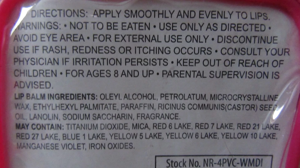 Lotta Luv 4 bálsamos labiales sabores tangy divertidos dulces nerds nuevos en paquete Foto 3 de 3