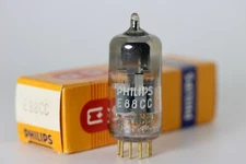NOS 1968 PHILIPS AMPEREX HOLLAND E88CC 6922 MIRROR-MATCHED TUBE AMPLITREX TESTED