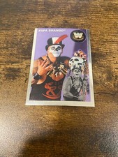 2007 Topps Chrome Heritage II WWE #82 Papa Shango