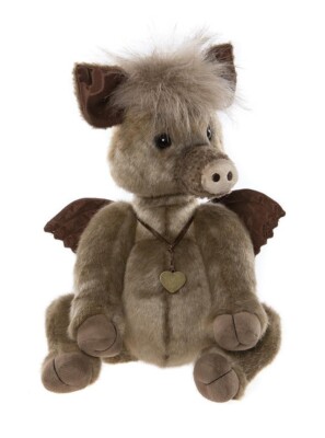 Charlie Bears 2024 Flying Boar Hogwash 38cm Limited Edition