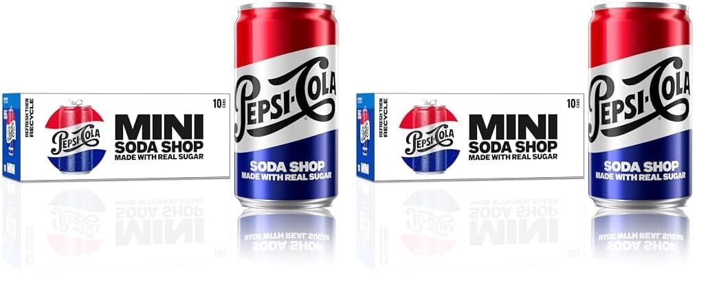 Pepsi Real Sugar Logo Pepsi Cola Soda Shop | Prepared Foods