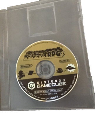 Paper Mario RPG Nintendo GameCube NTSC-J JAPAN NUR DISC