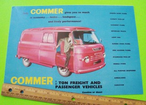 commer van for sale ebay
