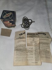 The Hurst Gyroscope Scientifically Designed Toy w Box  Instructions
