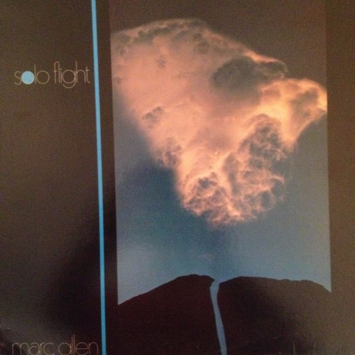 MARC ALLEN 'SOLO FLIGHT' RARE LP IN MINT LIKE NEW CONDITION RISING SUN RECORDS - Imagen 1 de 2