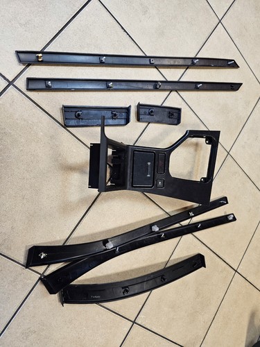 BMW 5 E39 Piano Black Interior Trim Kit High Gloss Schwarz Panel Moldings Set - Bild 9 von 24