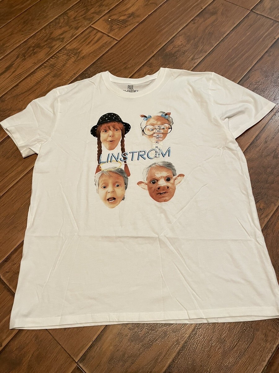Paul McCartney Official Linstrom XL Graphic T-shirt, A32-595 | eBay