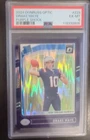 2024 Panini Donruss Optic - Rated Rookie Drake Maye #229 Purple Shock Prizm (RC)