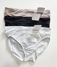 3 Warner's No Pinching No Problems Hi Cut Brief Multi 5138J Sz 6/M - NWT