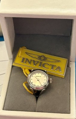 Invicta Angel Women\'s Ring Watch - 17.5mm, Steel (44480) Mini Ring Watch model 44480 | InvictaWatch.com main image 4