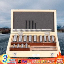 Keyway Broach Kit 22 Pcs Keyway Broach Set Collared Bushing Shim Set Fitted Box