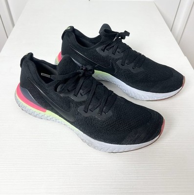 Nike Epic React Flyknit 2 Herren 46 Sneaker Running Schwarz Gymnastik BQ8928-003