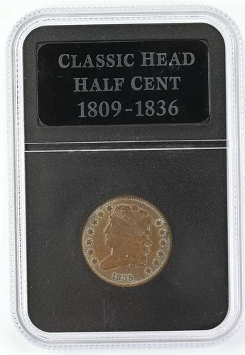 1835-P Half Cent — photo from another recent sale