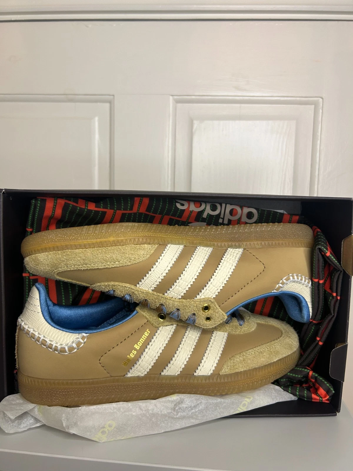 adidas Samba Nylon x Wales Bonner Desert White UK 6 IH3261