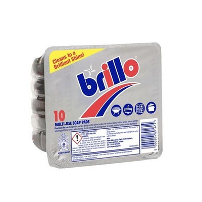 Brillo - Seifengefüllte Pads (10er-Pack) (WI110)