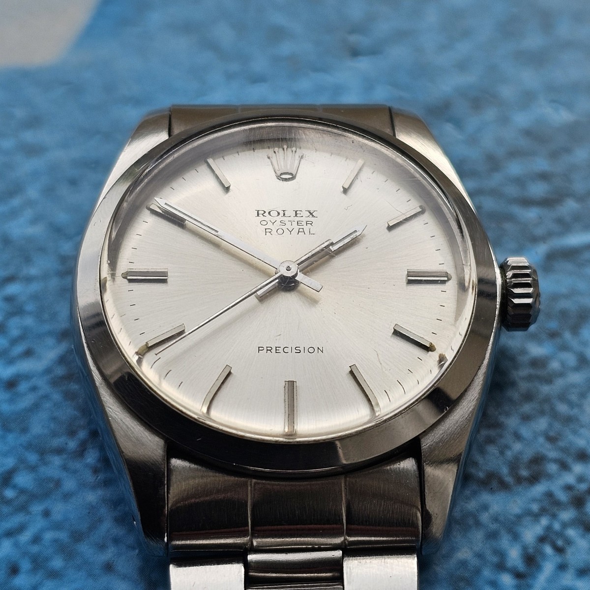 Vintage Rolex Oyster Royal Precision Hand-Winding Men's Wristwatch