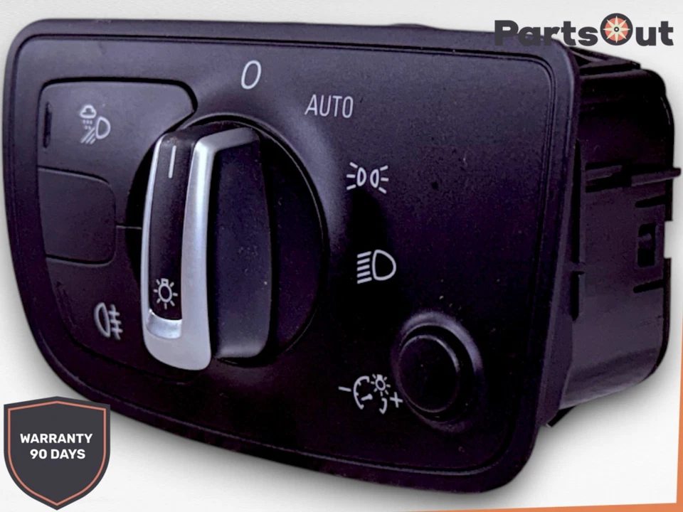 Interruptor de control de la lámpara del faro del tablero AUDI A7 2012-2017 4G0 941 531AN OEM Foto 3 de 4