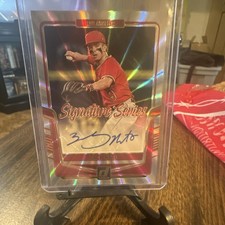 2024 Panini Donruss Signature Series Zach Neto Autograph #SS-ZN