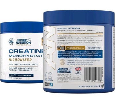 Applied Nutrition Creatine Monohydrate 2X 250g 