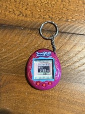 Bandai Tamagotchi Connection V1 2004 Pink Swirl New Battery Tested Working