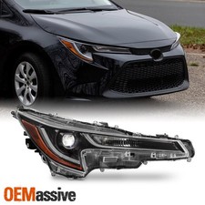 For 2023-2026 Toyota Corolla Le Led Hi-lo Beam Projector Black Headlight Right