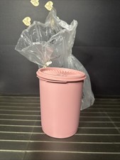 Vintage Tupperware Dusty Rose Pink Servalier Canister 811-4 With Lid 1.1 Qt NEW