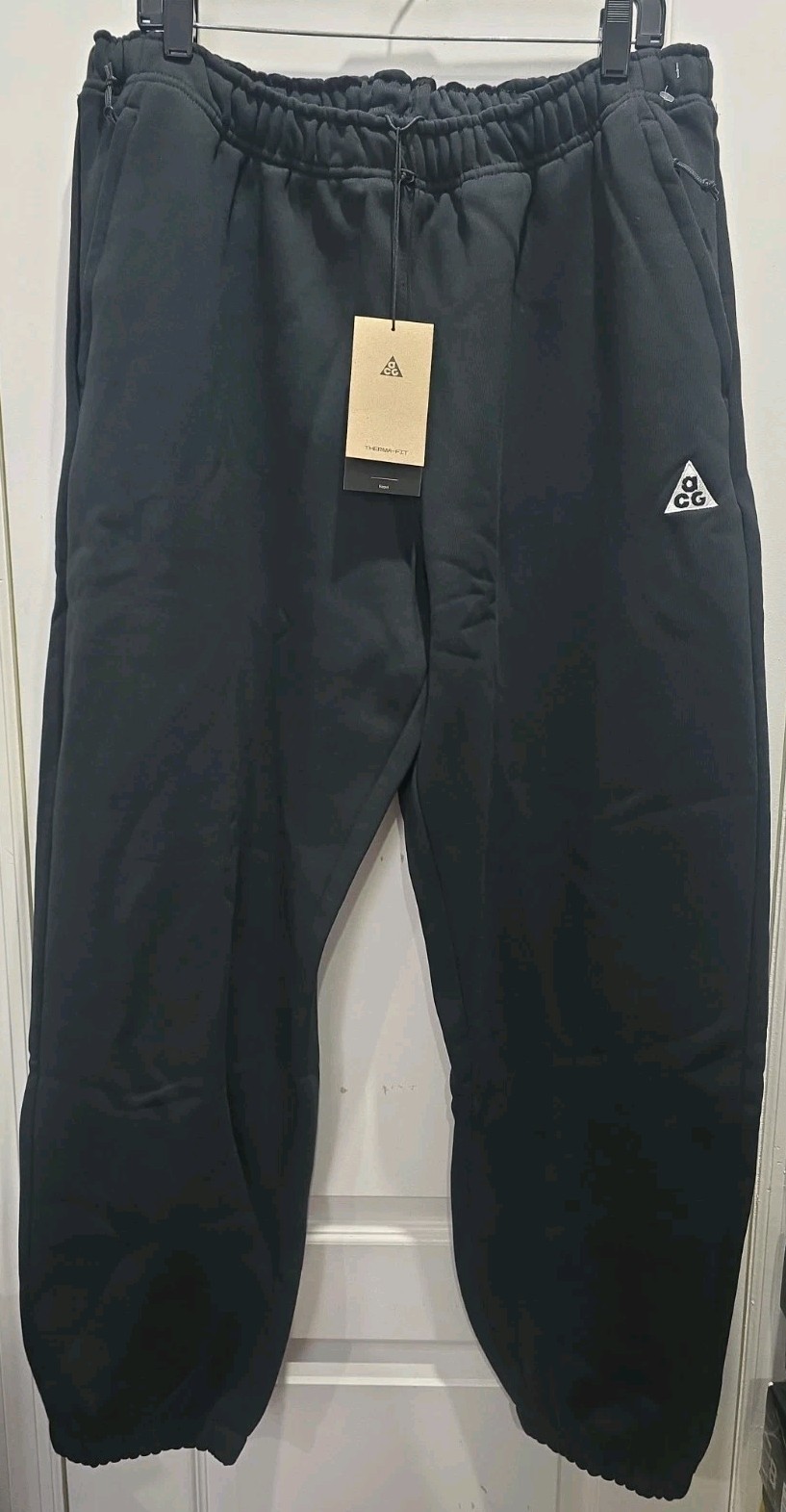 Nike ACG Therma Fit Tuff Sweat Pants Repel Joggers Black Mens L IH0717-010 New