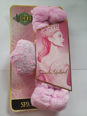 Universal Studios Wicked Glenda Upload Spa Headband Queen Pink /silver New
