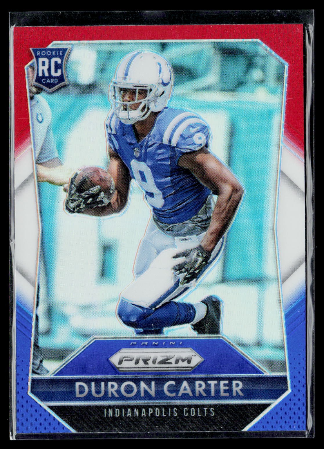 2015 Panini Prizm Duron Carter RC Red, White, and Blue Prizm #227 Colts