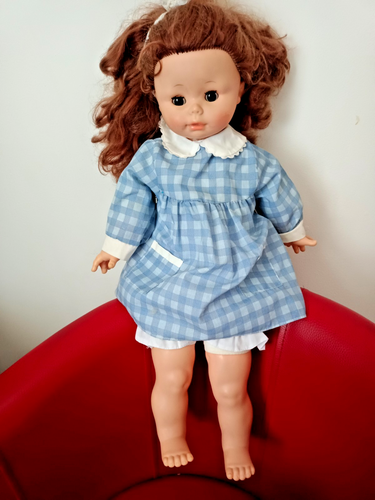 Poupée Ancienne Mannequin Zanini & Zambelli Italie – 43 Cm, Caoutchouc