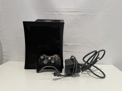 Microsoft Xbox 360 S 120gb W/ Oem Controller, Power and HDMI Tested With 2 Games