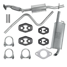 Auspuff Schalldämpferset für Ford Fiesta 5 V MK5 Fließheck 1.6 (2001-11/2005)
