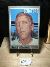 1970 Topps Baseball Jim Shellenback Washington Senators #389