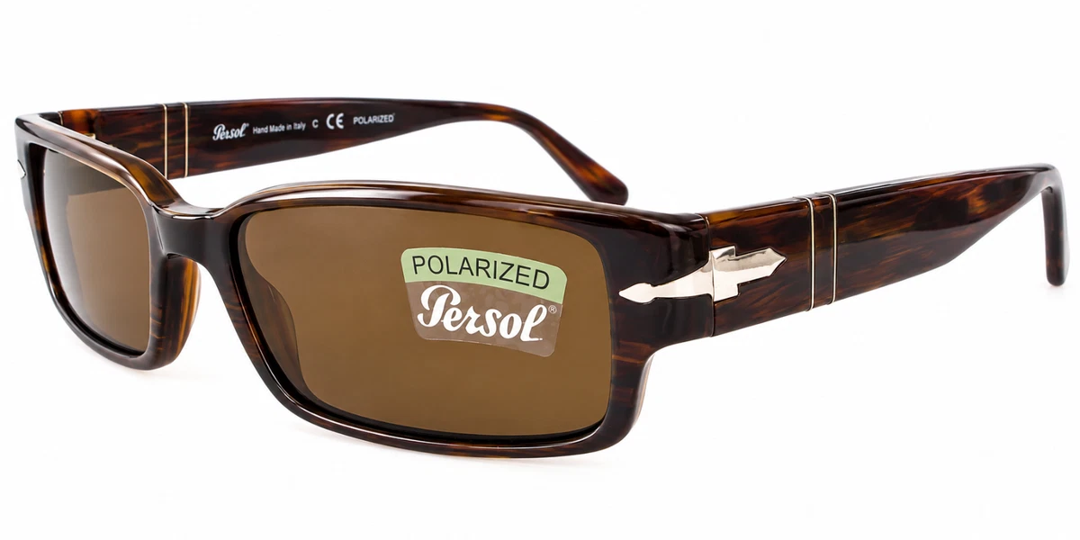 Persol Sunglasses 2737-S 562/47 Horn Brown Frame Brown Polarized lens 53-16-140