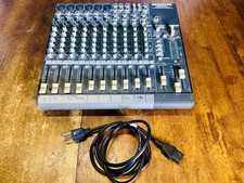 Mackie 1402-VLZ Pro 14-Channel Audio Mixer XDR Mic Preamps Phantom Powers On