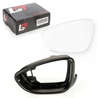 Spiegelglas Blendring Set Beheizbar AsphäRisch Links FüR VW Jetta IV 4 Ab 2010