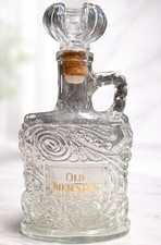 Vintage Clear Embossed Old Forester Bourbon W...