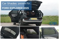 Sonnenschutz FüR Ford Explorer BEV Ab Bj. 2025, Blenden Hinten + Heckscheibe