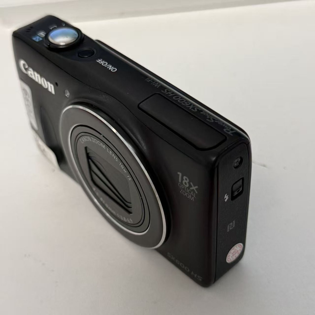 Canon PowerShot SX600 HS 16.0MP Digital Camera - Black for sale