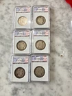 Lot of 6 Liberty Head half dollars 1898-1904
