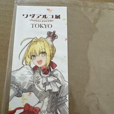 Fate FGO Wada Arco Exhibition Bookmark Nero Claudius Admission Bonus