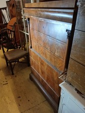 Chiffoniere Mahagoni Ca 1840 Wochenkommode Herrenkommode Kopenhagen Semaniere