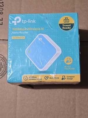 TP-Link TL-WR802N 300Mbps Nano Router  Mini Portable Travel Wireless N