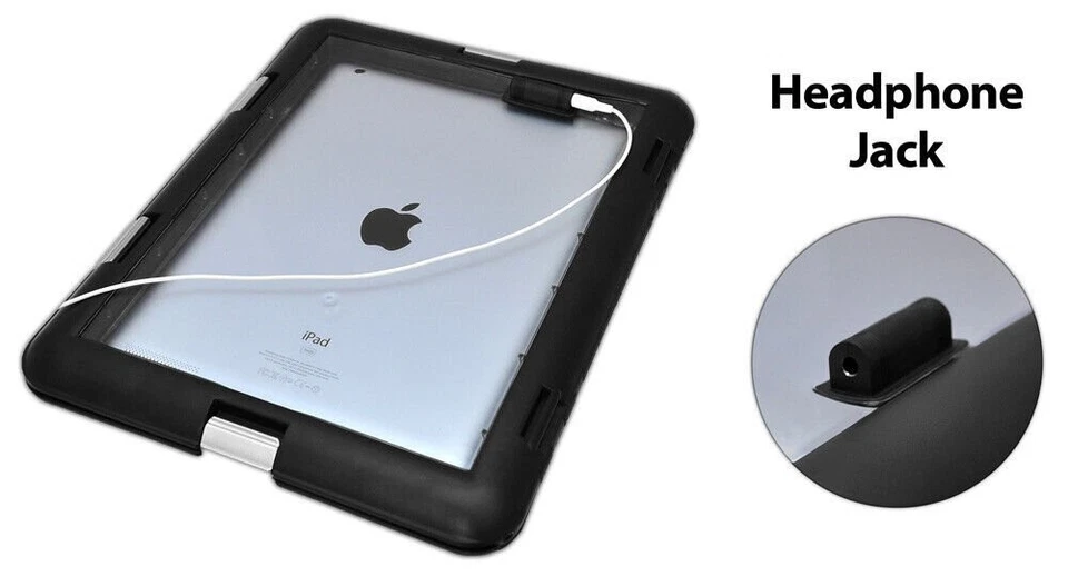 Pyle Protection Waterproof Sport Case Headset Compatibility for iPad Tablet - Image 3 of 4