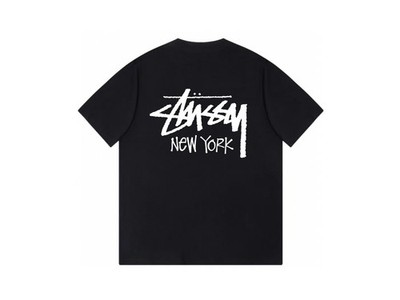 Stussy tee city NEW YORK Black / white / blue t shirt | eBay